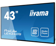 iiyama 43'' LE4340S-B3 Czarny - 1374339 - zdjęcie 5